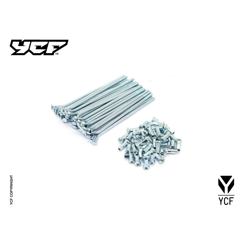 kit raggi post. 12' (122mmx8+125mmx8+128mmx16) 8K(3.6mm)L12521/S125...