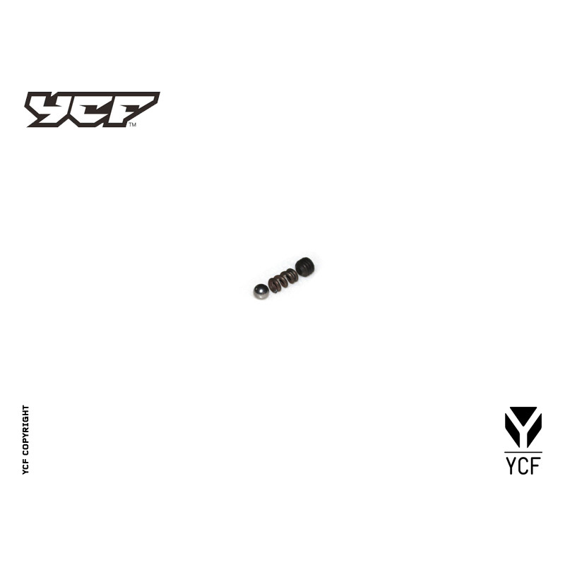 Kit vite e molla leva kick start | kit avviamento kickstart per pit...