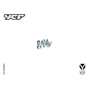 Kit viti corona (4 pezzi) m8x25 | trasmissione finale per minibike...