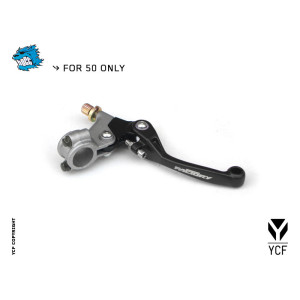 Leva freno anteriore YCF50A in cnc . Nero | ricambio YCF freni per...