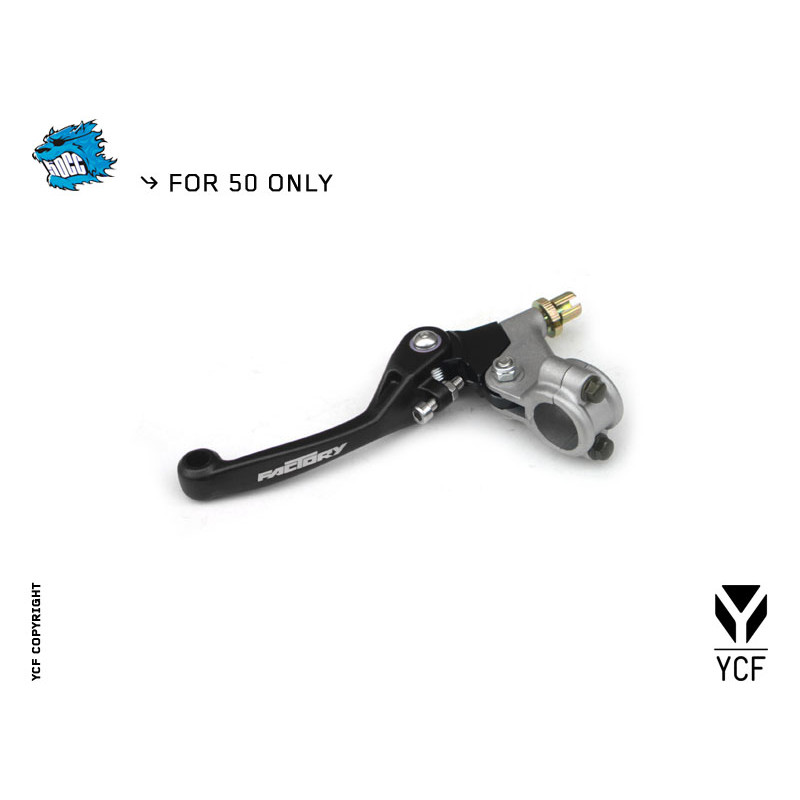 Leva freno posteriore YCF50A in cnc . Nero | ricambio YCF freni per...
