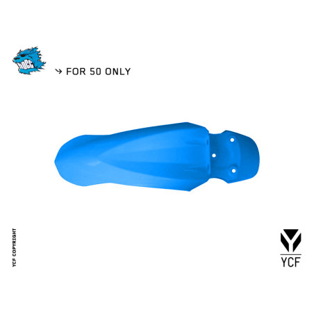 Parafango anteriore YCF50A e 88 BLU SKY
