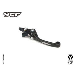 Leva freno ripiegabile  2014 NERO | ricambio freni per minibike e p...