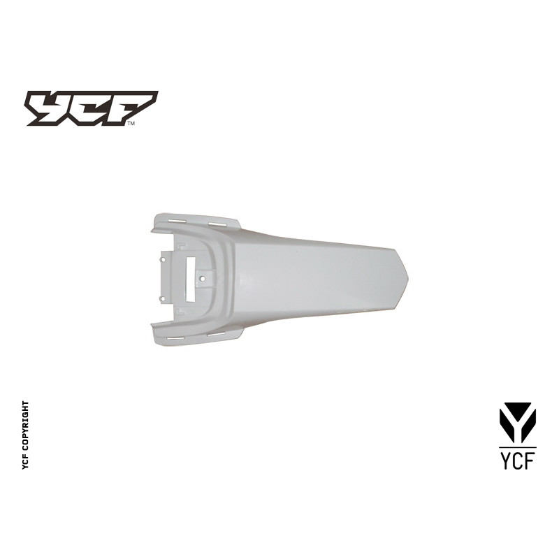 Parafango posteriore YCF BIANCO