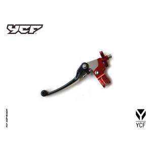 Leva frizione 2016 in cnc con bracciale in cnc ROSSO | comandi manu...