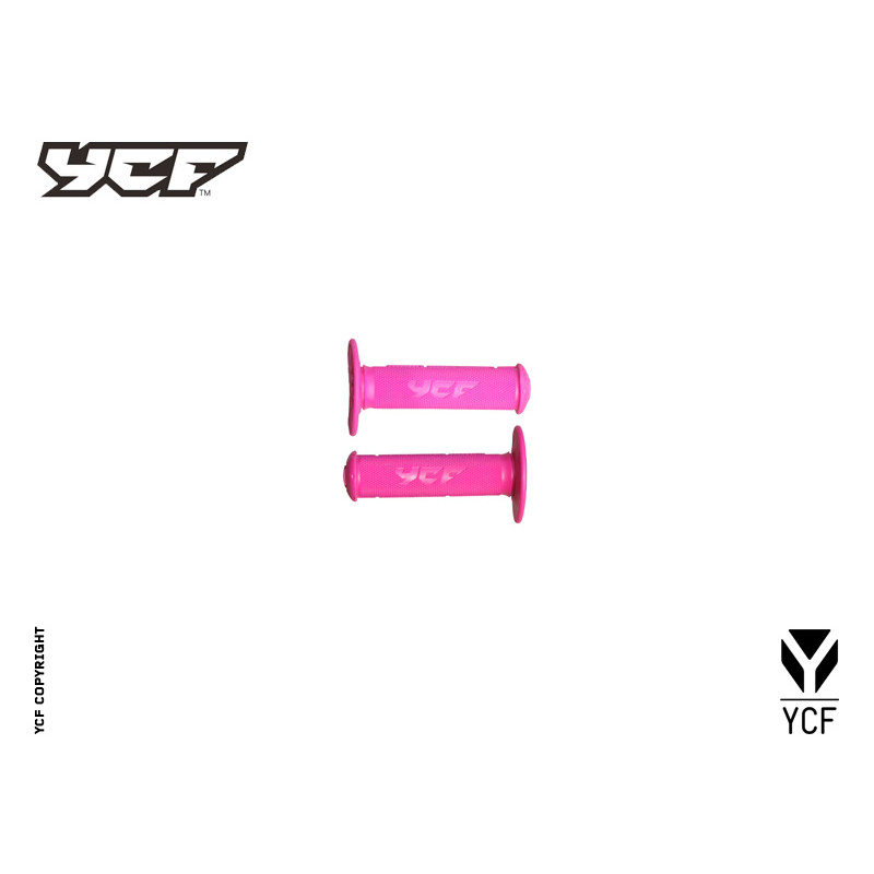 Manopole YCF - ROSA | comandi manubrio e leve per minibike