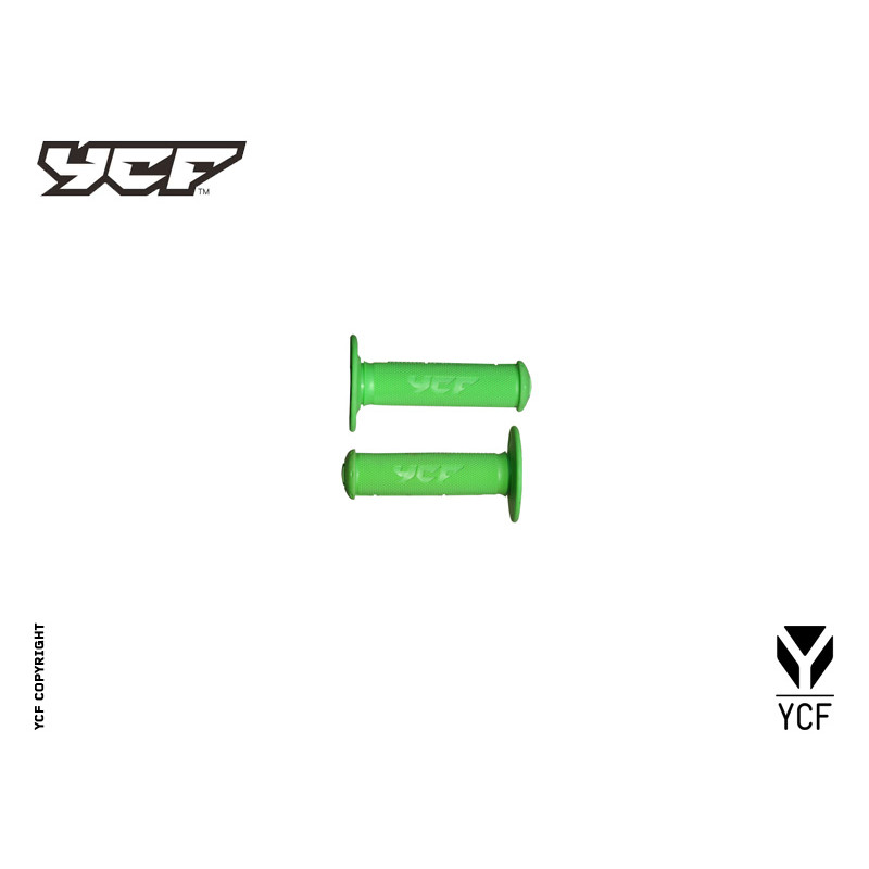 Manopole YCF VERDE | comandi manubrio e leve per minibike