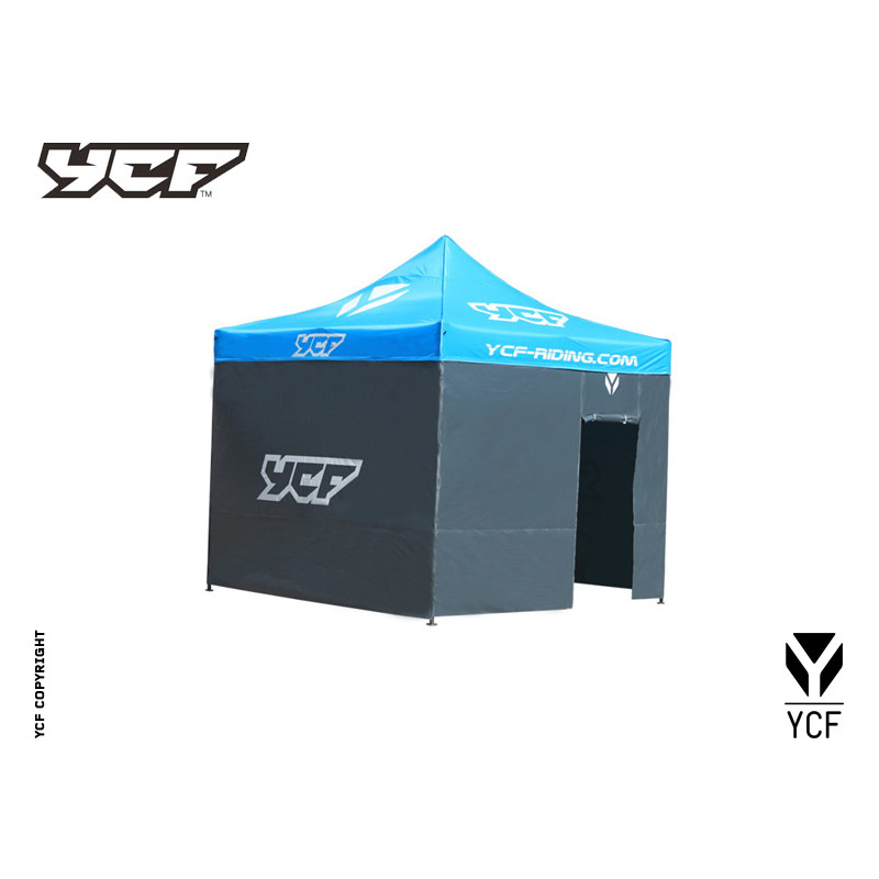 Parete gazebo 3x3 con porta