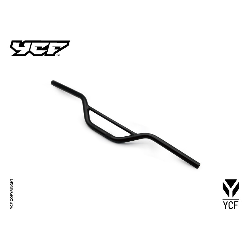 Manubrio chromoly basso con traversino NERO da 22 L 760mm 2024 | co...