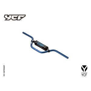 Manubrio taglia media alluminio (spugna inclusa) - BLU L- 740mm | c...