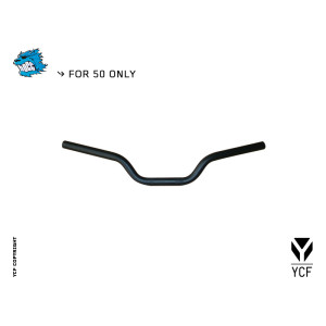 Manubrio YCF50 Chromelly L-570mm STEEL | comandi manubrio e leve pe...