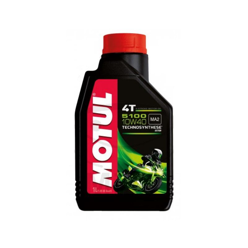 OLIO 10W40 4T 1L MOTUL HC-5100 SINTETICO | Prodotto manutenzione moto