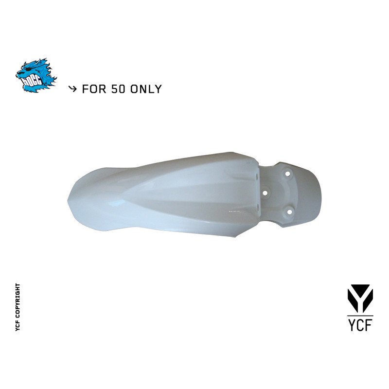 Parafango anteriore YCF50A e 88 BIANCO | plastiche e accessori este...