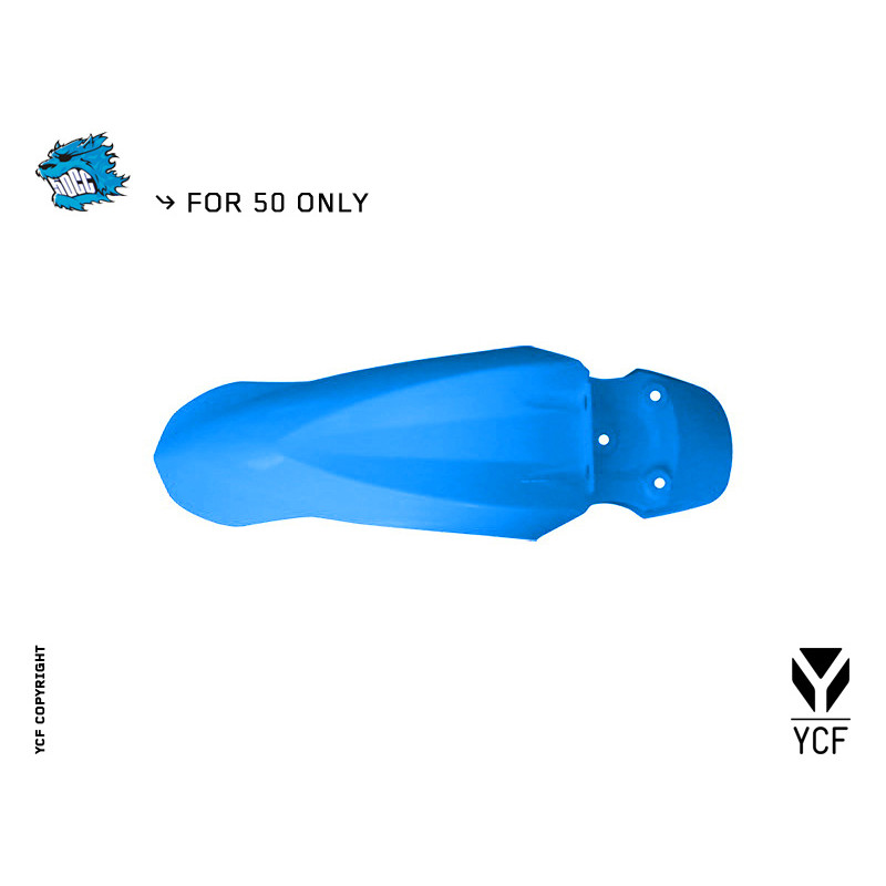 Parafango anteriore YCF50A e 88 BLU SKY | plastiche e accessori est...