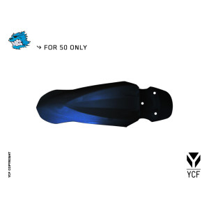 Parafango anteriore YCF50A e 88 NERO | plastiche e accessori esteti...