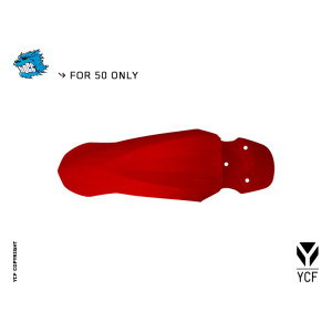 Parafango anteriore YCF50A e 88 ROSSO | plastiche e accessori estet...