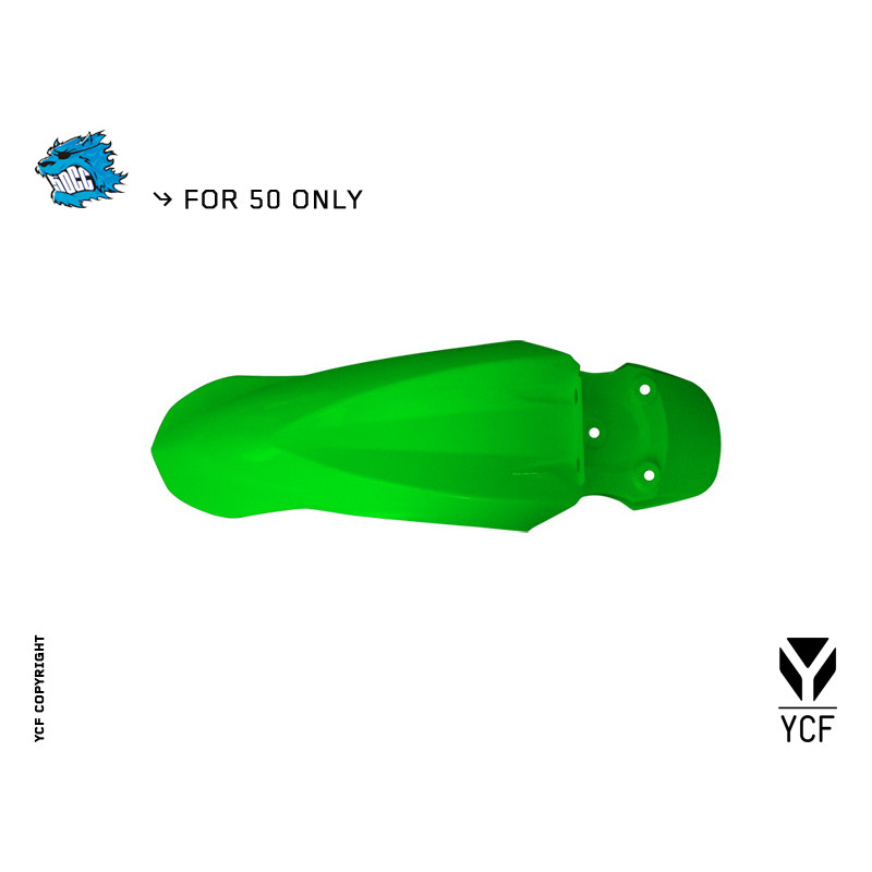 Parafango anteriore YCF50A e 88 VERDE | plastiche e accessori estet...