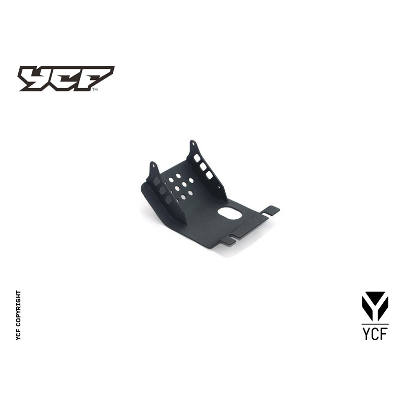 Paramotore nero per FACTORY SPII | ricambio telaio per pitbike YCF