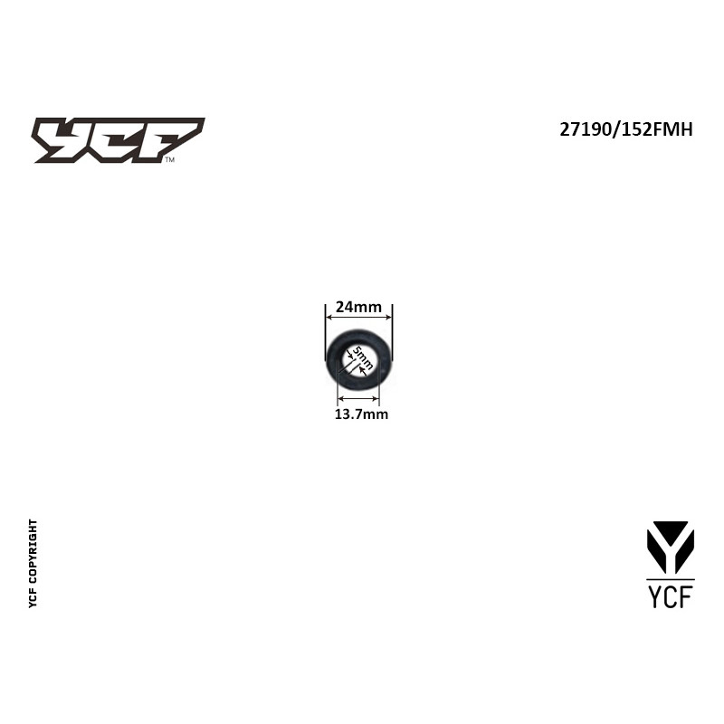 Paraolio 13,7x24x5 | Paraolio motore