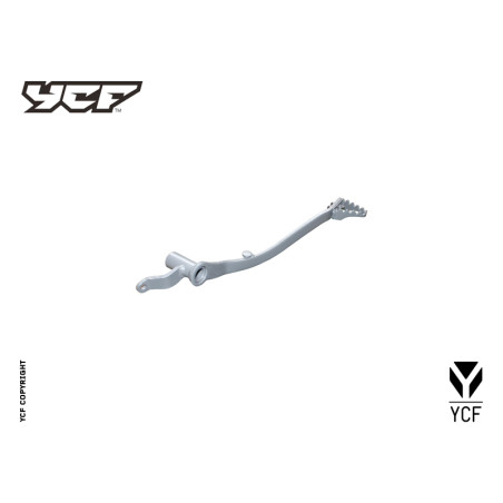 Pedale freno in acciaio