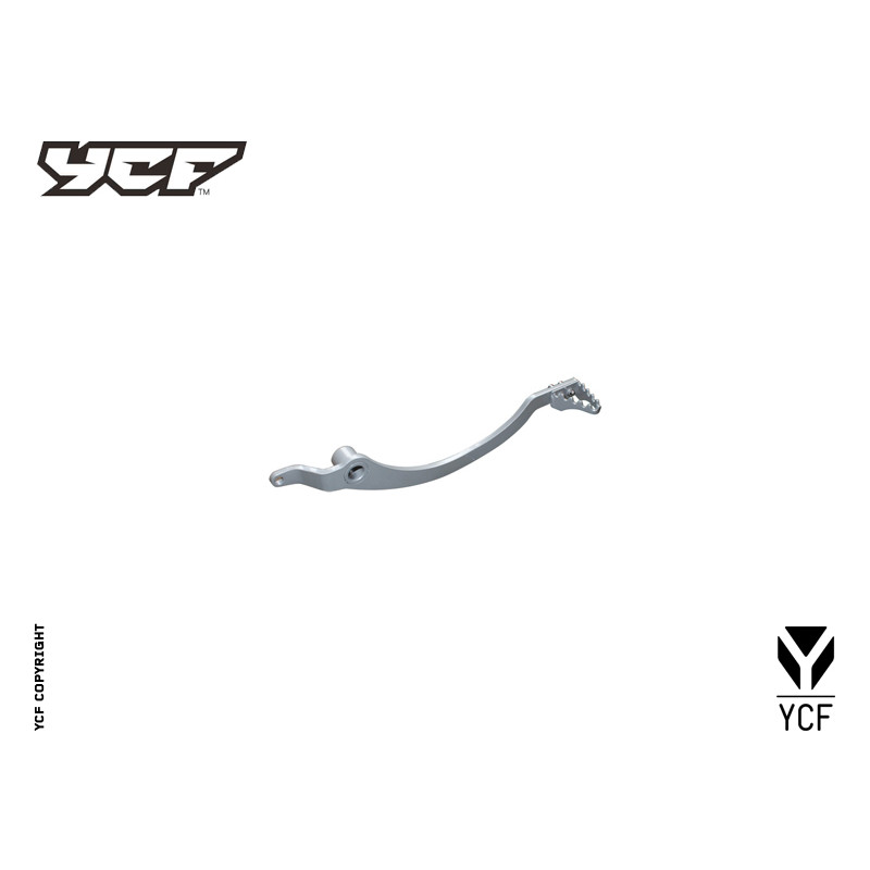 Pedale freno in acciaio per R 88 start