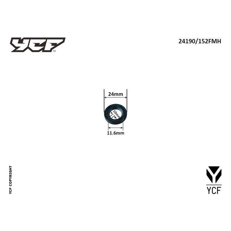 Paraolio SELETTORE CAMBIO 11,6x24x10 | Paraolio motore