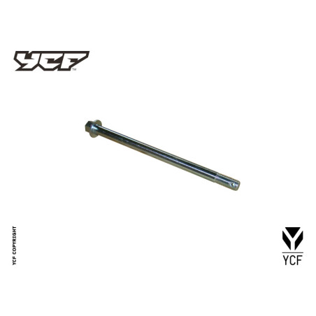 Perno forcellone 12 mm con vire M12 L 240mm