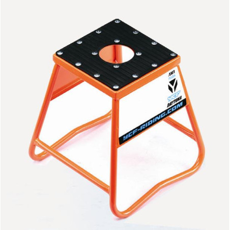 Cavalletto moto in acciao Fluo - ARANCIONE