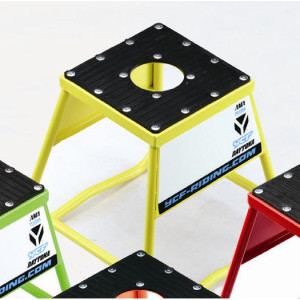 Cavalletto moto in acciao Fluo - GIALLO