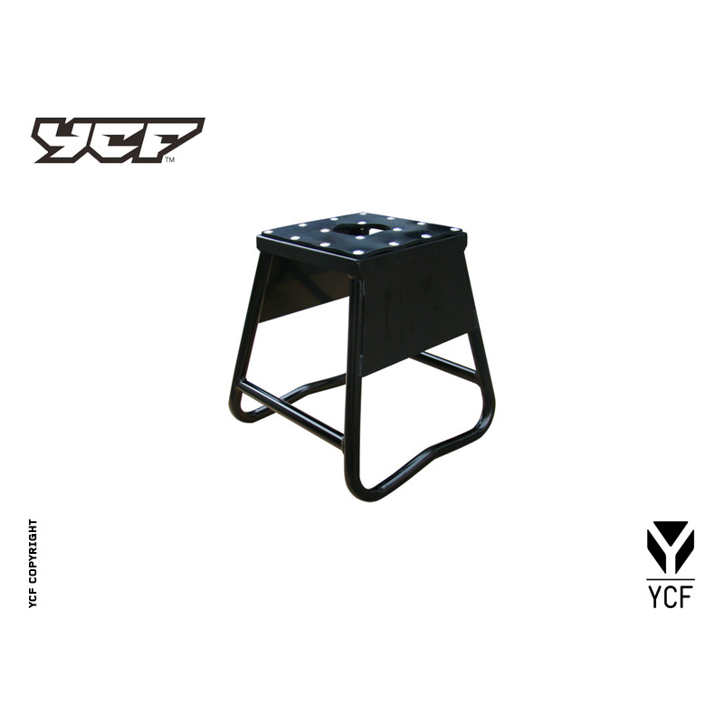 Cavalletto moto in alluminio - BLACK