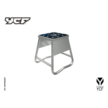 Cavalletto moto in alluminio - SILVER