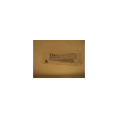 Puntale freno in alluminio blu