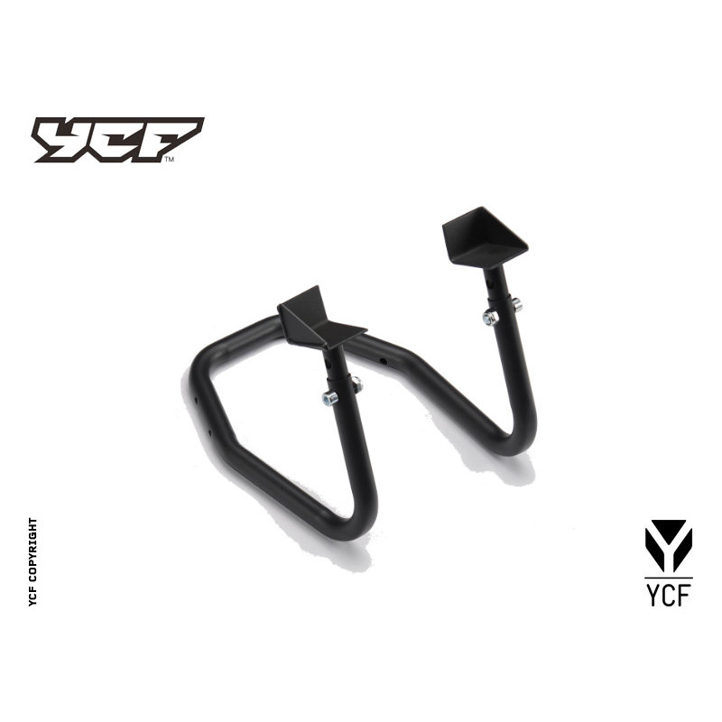 Cavalletto posteriore moto regolabile con gommini e viti 2021