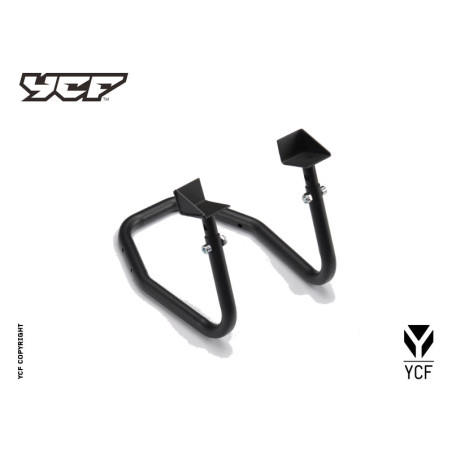 Cavalletto posteriore moto regolabile con gommini e viti 2021