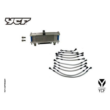 Radiatore olio completo 2010 YX150-2 classic Pilot (8/10)