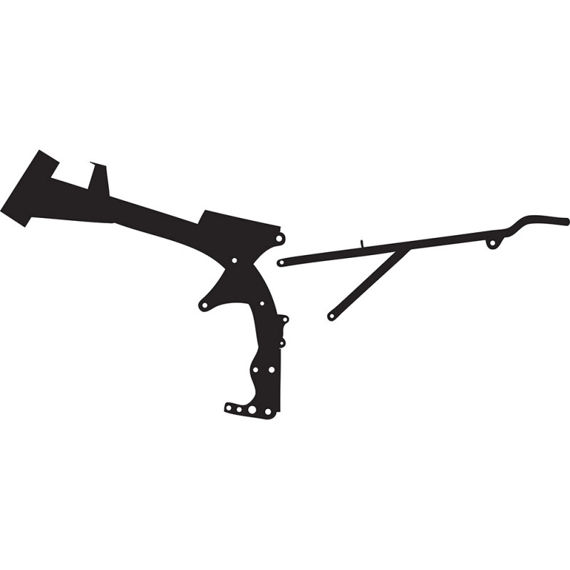 Ruota posteriore 1,85X12" in alluminio per assi ruota da 15mm. mozzo cnc VERDE compreso disco freno e corona