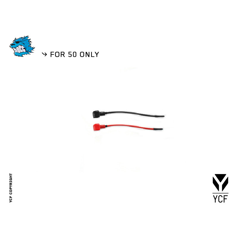 CAVI PIT BIKE per batteria YCF50