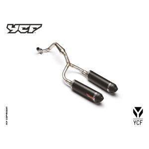 Scarico completo 2016 YCF Factory doppio (per Pilot / SM 150)