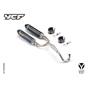 Scarico completo YCF Factory doppio (per Bigy 2017)