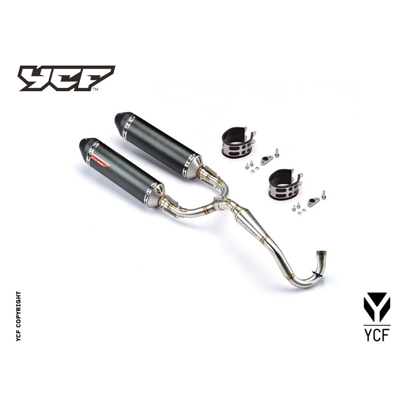 Scarico completo YCF Factory doppio (per Bigy 2017)