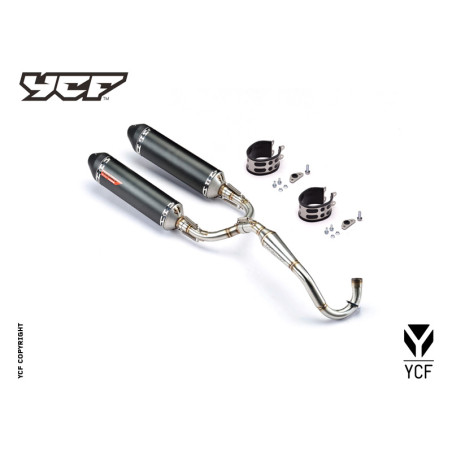 Scarico completo YCF Factory doppio (per Bigy 2017)