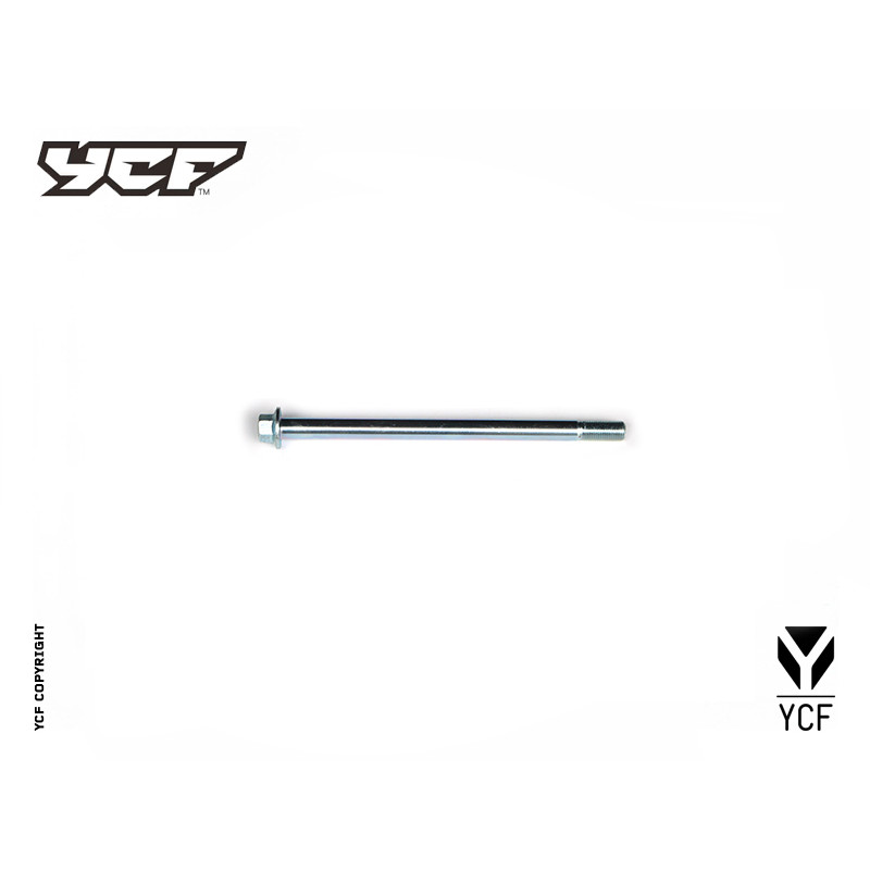 Perno forcellone diam 12 mm con vite M12 L 205mm | sospensioni e as...