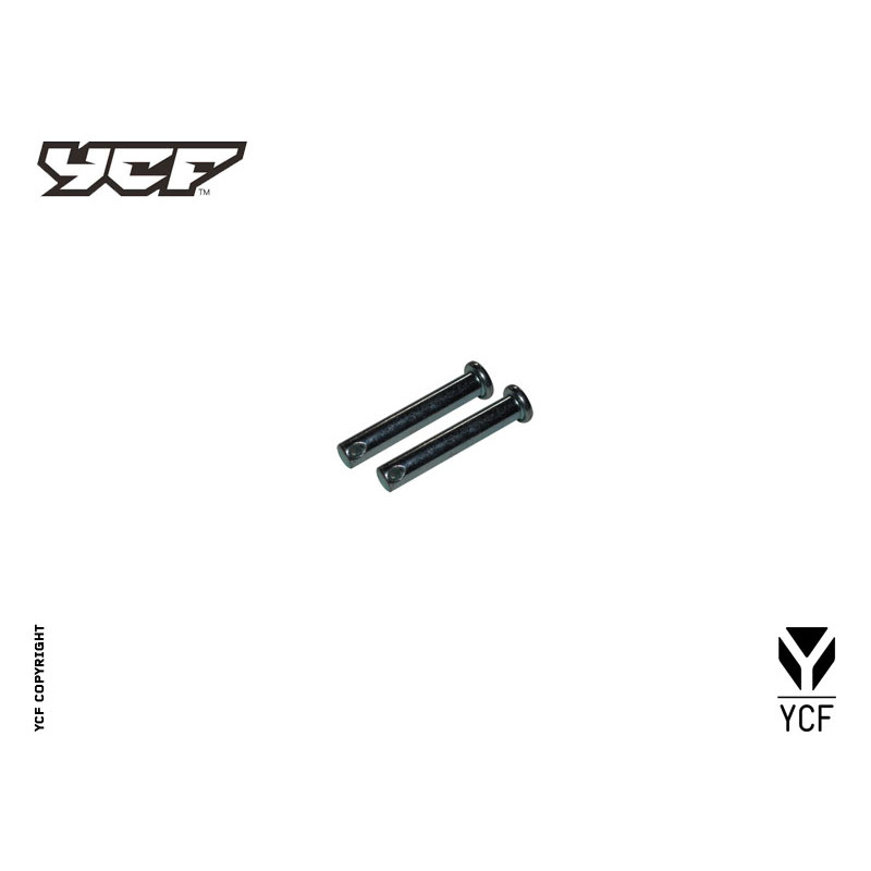 Perno pedana in ferro f8×47.5 | ricambio telaio per pitbike YCF