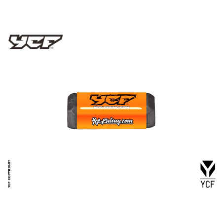 Spugna manubrio senza traversino L-19cm ARANCIONE