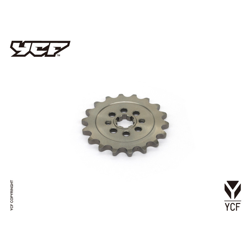 Pignone alleggerito 15 denti passo 420 calettatura 17mm | trasmissi...