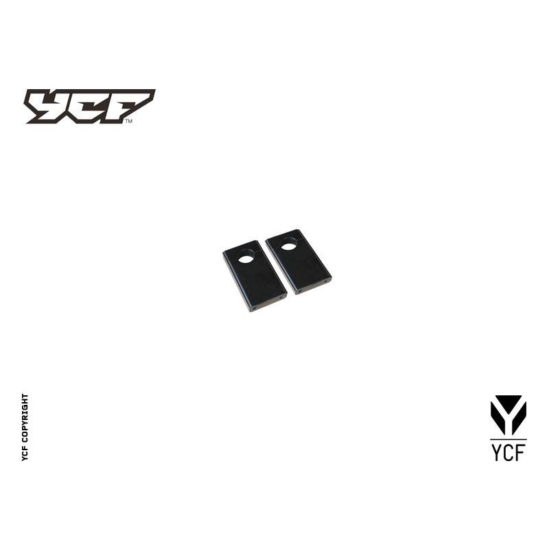 Supporti manubrio non regolabili - altezza 7cm per manubrio diam. 22mm