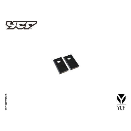 Supporti manubrio non regolabili - altezza 7cm per manubrio diam. 22mm