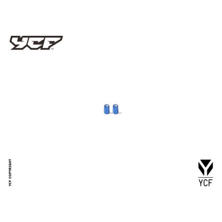 Tappini valvola in CNC - BLU