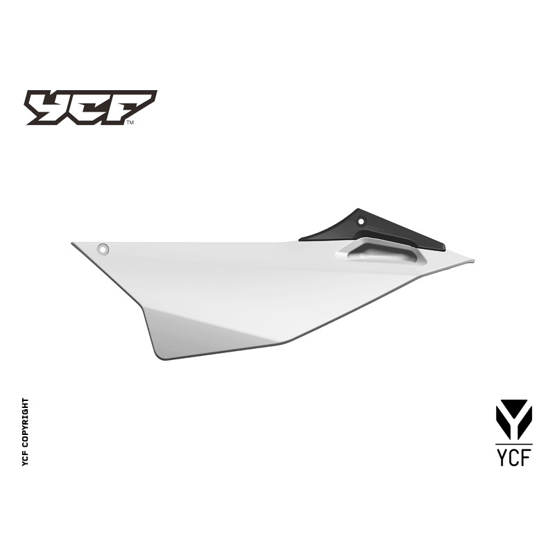 Portanumero sinistro BIANCO 2016 (solo per Pilot e Factory) | plast...