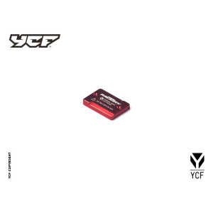 Tappo pompa freno anteriore in alluminio CNC anodizzato - RED